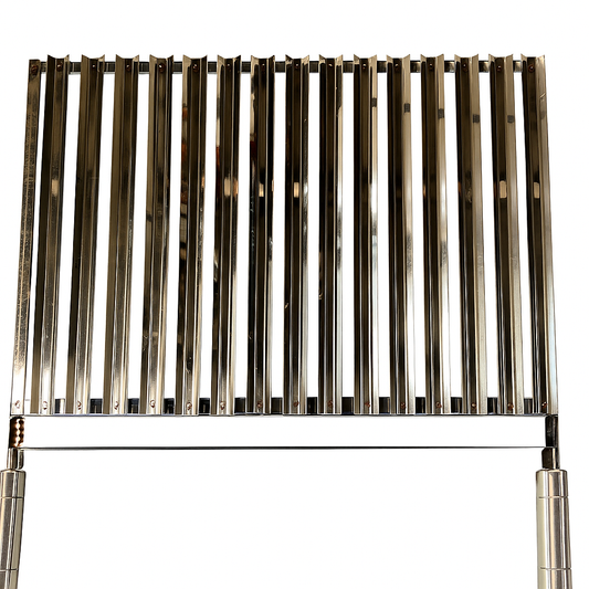 grilla tipo argentina modular en inox