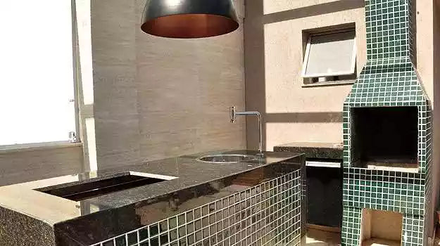 Asador para quincho Fortaleza de concreto pre formado