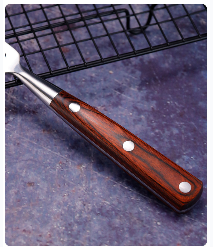 Set parrillero premium - mango de madera